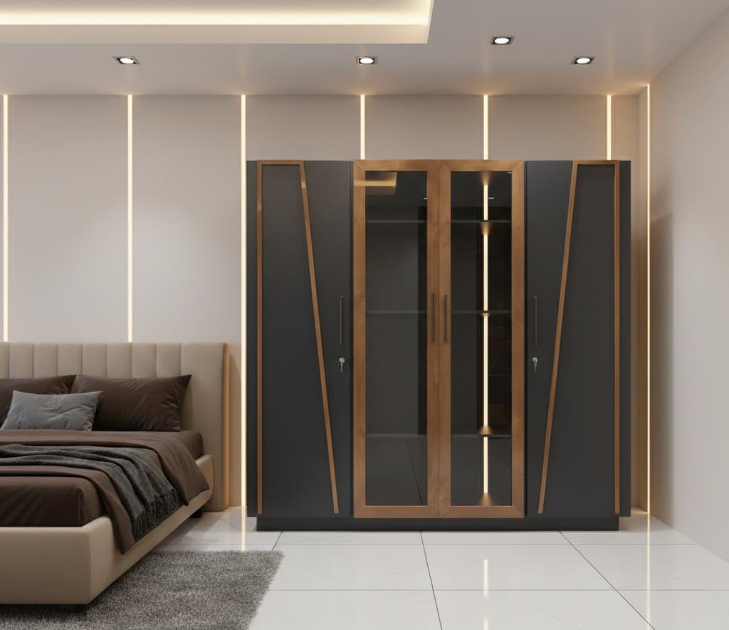 Custom Wardrobe in Karachi by Orchid Kitchen & Interior